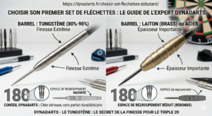 La meilleure façon de choisir ses fléchettes