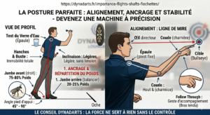 Comment adopter la meilleure posture pour lancer une fléchette